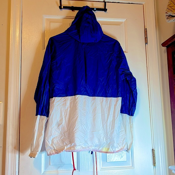 Columbia Fleeced Line Winter Jacket RN#69724 CA05367 Men’s Sz Large! Blue&White! - Picture 11 of 14